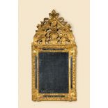 A gilt wooden Regency-style mirror, 19/20th C.
