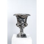 A black and white 'Grand Antique' marble Medici garden vase, 20th C.