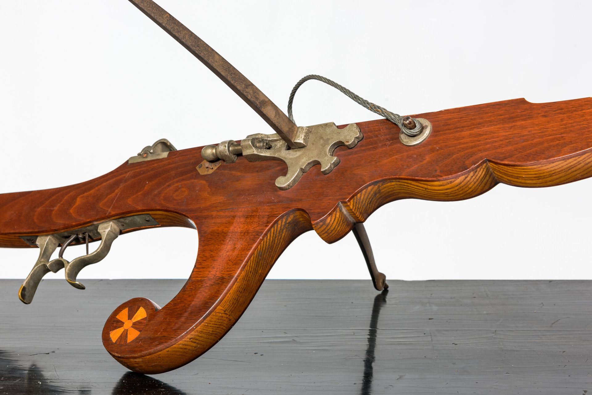 A medieval style crossbow, 19/20th C. - Image 2 of 5