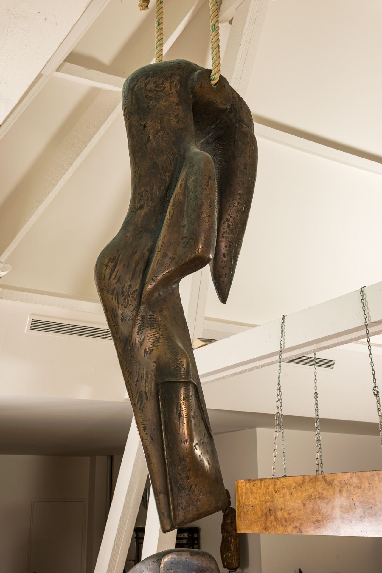 Stefaan Depuydt (1937): A large bronze group, dated 1987 - Bild 3 aus 5