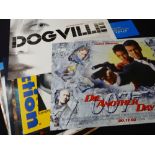 CINEMA POSTERS: all rolled, all modern, titles include '007 Die Another Day', 'Dogville' ETC (