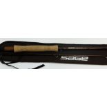 FISHING: SAGE GRAPHITE III TWO-PIECE FLY FISHING ROD Number 8100 RPL, #8 line, 10ft (4ozs), with