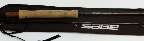 FISHING: SAGE GRAPHITE III TWO-PIECE FLY FISHING ROD Number 8100 RPL, #8 line, 10ft (4ozs), with