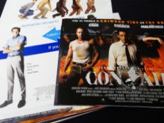 CINEMA POSTERS: all rolled, all modern films, titles include 'Catch Me If You Can', 'Con Air' ETC (