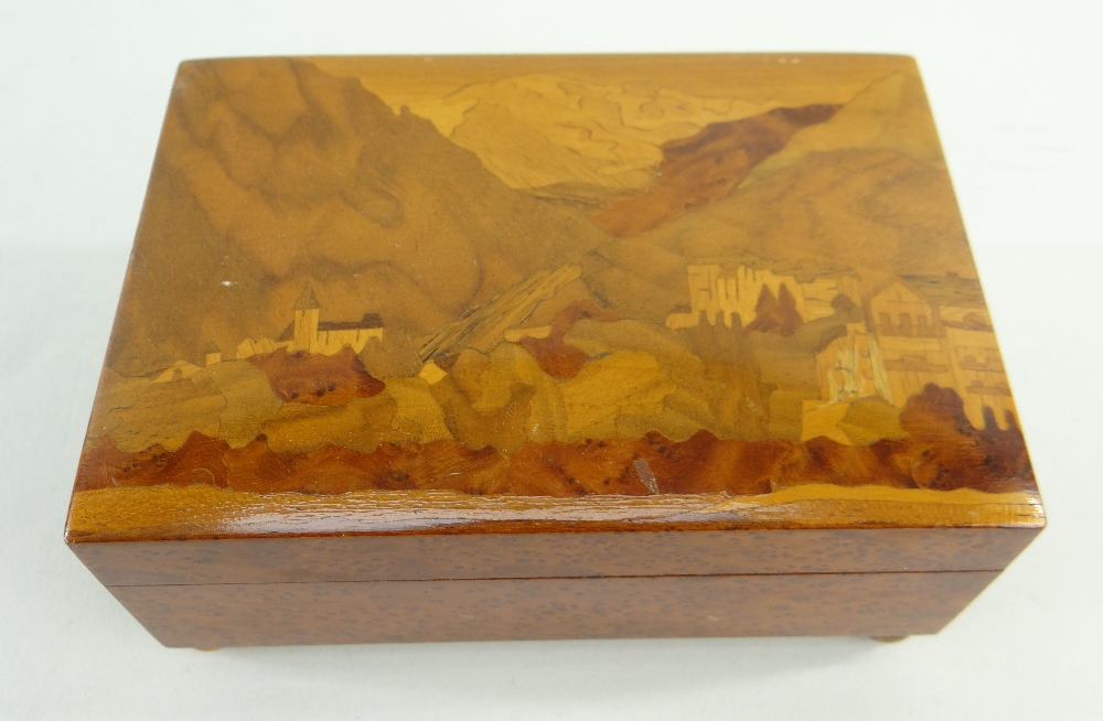 THREE MUSIC BOX COLLECTIBLES, comprising Fieldings Crown Devon Fox Hunting box & cover (music box - Image 6 of 6