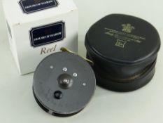 FISHING: HARDY BROTHERS OF ALNWICK 'MARQUIS SALMON NO.2' REEL complete with outer box, zipped soft