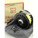 FISHING: HARDY BROTHERS OF ALNWICK 'ULTRALITE DISC SALMON' DRAG REEL complete with outer box,