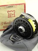 FISHING: HARDY BROTHERS OF ALNWICK 'ULTRALITE DISC SALMON' DRAG REEL complete with outer box,
