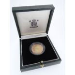 ROYAL MINT GOLD PROOF £2 COIN, 1997, 15.9gms, in box with certificate of authenticity, No. 2054