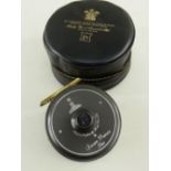 FISHING: HARDY BROTHERS OF ALNWICK 'THE OCEAN PRINCE' REEL complete with zipped soft case