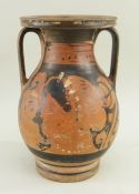 APULIAN RED-FIGURE PELIKE, c. 4th Century B.C., in the style of the Winterthur Group, Painter of