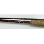 FISHING: HARDY BROTHERS OF ALNWICK 'SOVEREIGN' CARBON FIBRE TWO-PIECE FLY ROD 275cms Patent No. 1.