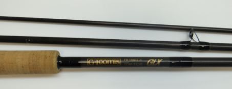 FISHING: G LOOMIS GLX GRAPHITE FLY FISHING ROD Model No. FR1568/9-3, with Loomis sleeve and hard
