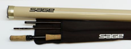FISHING: SAGE GRAPHITE III THREE-PIECE FLY FISHING ROD Number 8113-3, #8 line, 11ft 3ins (5 3/8