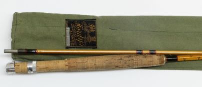 FISHING: HARDY BROTHERS OF ALNWICK 'THE PHANTOM' PALAKONA SPLIT CANE TROUT FLY ROD #6 in two