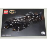 LEGO: MODERN MINT & BOXED #76139 DC 1989 BATMOBILE, box 58 x 16 x 37.5cms Comments: sealed and