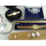 ASSORTED WATCHES comprising Tissot Seastar Seven in box with booklets, Accu.2 ladies wristwatch in