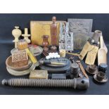 TREEN ITEMS COLLECTION, a large mixed assortment