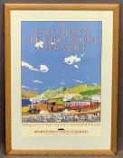 DAVID GROSVENOR print - The Welsh Highland Railway Society 'The Little Railway the Whole World Talks