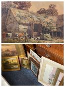 PAINTINGS & PRINTS ASSORTMENT (approx 14 works) - various artists and sizes
