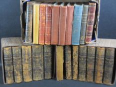 WELSH, LEATHER SPINED & OTHER BOOKS to include nine volumes 'Encyclopaedia Cambrensis Gwyddoniadur