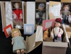 VINTAGE & MODERN COLLECTOR'S DOLLS by Pedigree and Ashton Drake Galleries (5)