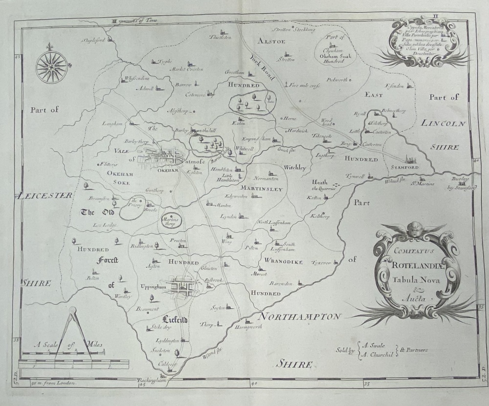 THE GEOGRAPHICAL DEPICTION OF 'THE GREAT SOLAR ECLIPSE OF JULY 14TH 1748' - by G Smith, 30 x - Image 3 of 3