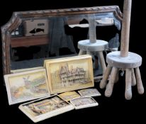 IVOREX WALL PLAQUES (6), titles include 'The Rows, Chester', 'A Friendly Call', 'The Old