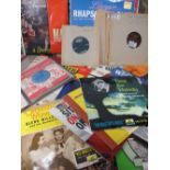VINTAGE LP & 45RPM RECORDS - various orchestras and individuals including Frank Sinatra, Doris