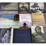 SIR KYFFIN WILLIAMS THEMED BOOKS (9 - none of which are signed by the artist) including 'A Wider
