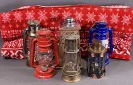 LANTERNS, an assortment and a seasonal themed blanket