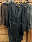 VINTAGE CLOTHING - gent's evening jacket with tails and other clothing items