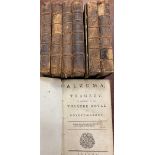 ANTIQUE & LATER BOOKS - two small boxes to include The Spectator 1739 volumes 1, 2, 4, 5, 6 and 7,