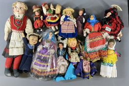 CABINET COLLECTOR'S DOLLS GROUP - including a Nora Wellings Sailor Boy