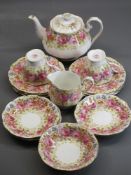 ROYAL ALBERT SERENA PART SERVICES - 15 PIECES