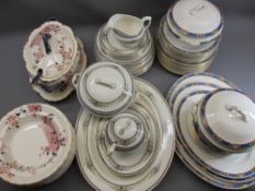 WEDGWOOD & CO IMPERIAL PORCELAIN with other York and Derwent dinnerware, 39 and 30 pieces