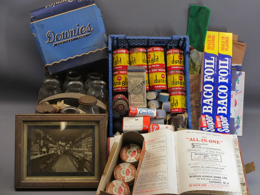 VINTAGE ADVERTISING - residual contents of a shop in various boxes to include Sopo dry soap 1d x - Image 3 of 6