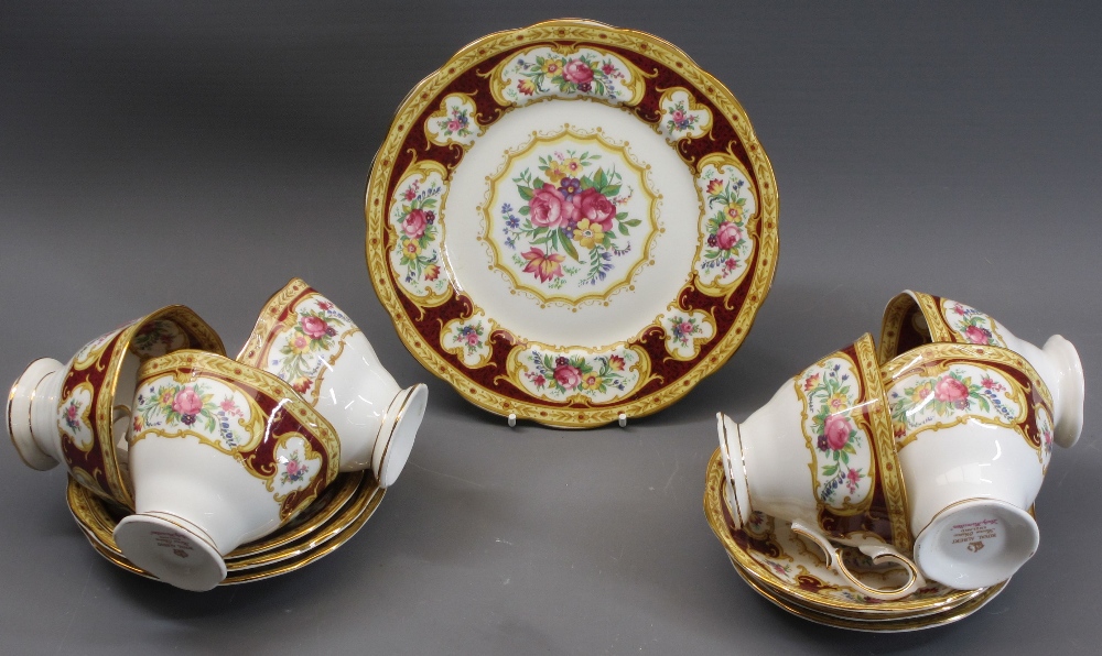 ROYAL ALBERT LADY HAMILTON PART TEASET, Chinese part teaset and a Paragon Antique Series Swansea - Image 2 of 4