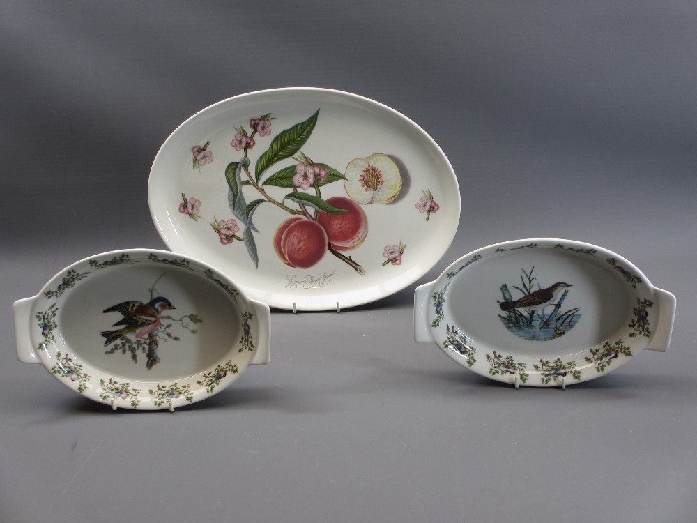 MIXED POTTERY & PORCELAIN TABLEWARE and decorative plates group, makers include Portmeirion pottery, - Image 2 of 4