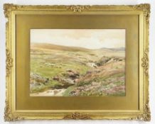 GERALD ACKERMANN (1878-1960) watercolour - A Scottish Burn, signed, 25 x 35cms