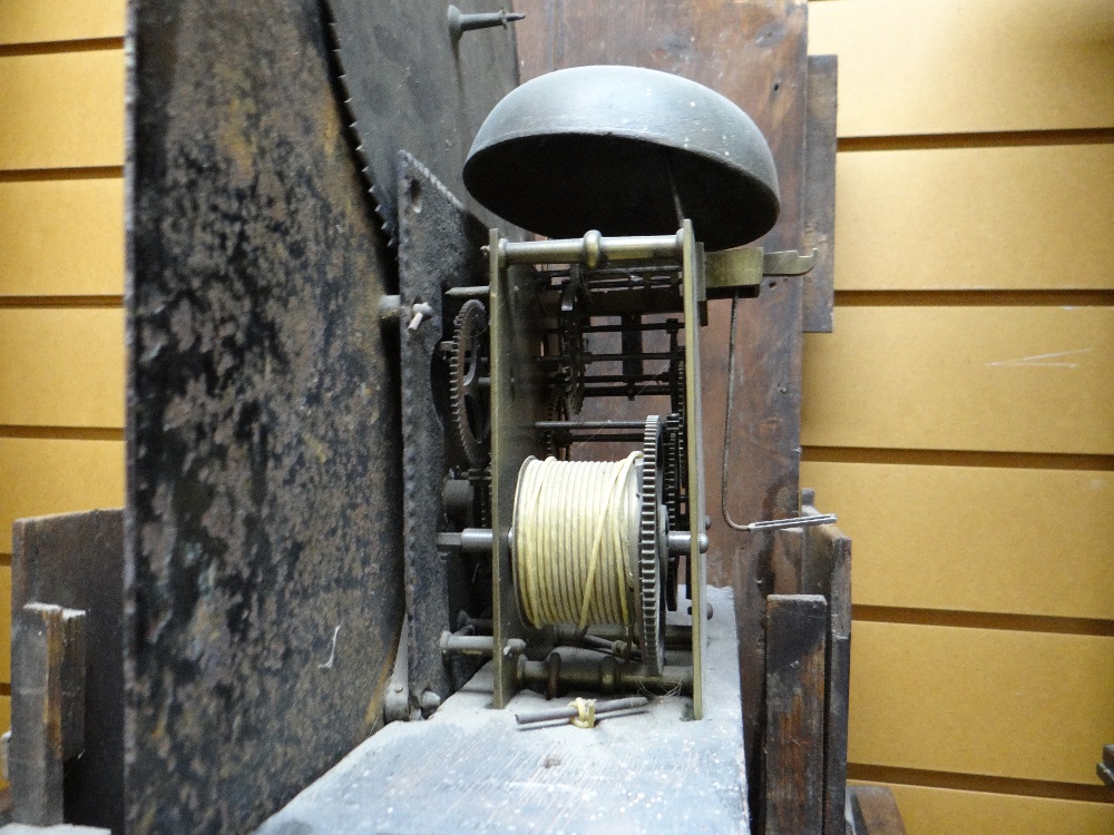 LATE 19TH CENTURY MAHOGANY & EBONY STRUNG 8-DAY LONGCASE CLOCK, W. Onions, Broseley (Shropshire), - Image 9 of 10