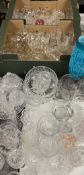 GLASSWARE - quality cut drinking and other glassware, a large quantity to include Royal Brierley,