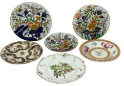 19TH CENTURY DISPLAY PLATES (6)