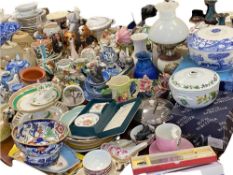 CHINA ASSORTMENT - quantity of mainly decorative items to include a Moorcroft vase, continental