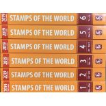 STAMPS (see several images) - STANLEY GIBBONS STAMPS OF THE WORLD 2019 EDITION - Volumes 1-6, mint