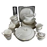 ROYAL WORCESTER 'FRANCESCA' DINNER & TEAWARE - approximately 40 pieces