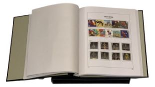 STAMPS (see several images) - STANLEY GIBBONS ALBUM WITH SLIP - GB commemoratives 2008-2011,