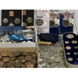 VICTORIAN & LATER COINAGE, COLLECTABLE CROWNS, Royal Mint commemoratives and proof sets, a mixed