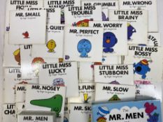 ROGER HARGREAVES' MR MEN BOOKS, approximately 36 including a quantity of 'Little Miss', Annual, ETC