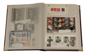 STAMPS (see several images) - ALBUM OF GB UNMOUNTED MINT - mainly 21st Century including many blocks